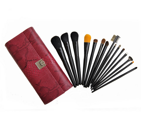 China 15pcs Cosmetic brushes supplier Made in Korea